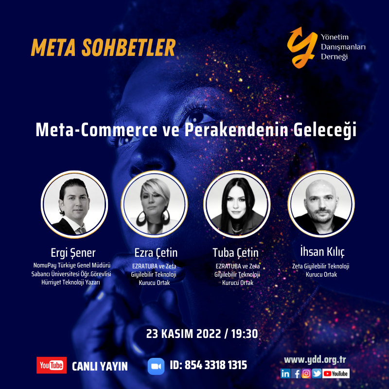 WEBİNAR DAVETİ: META-COMMERCE VE PERAKENDENİN GELECEĞİ 23 KASIM 2022
