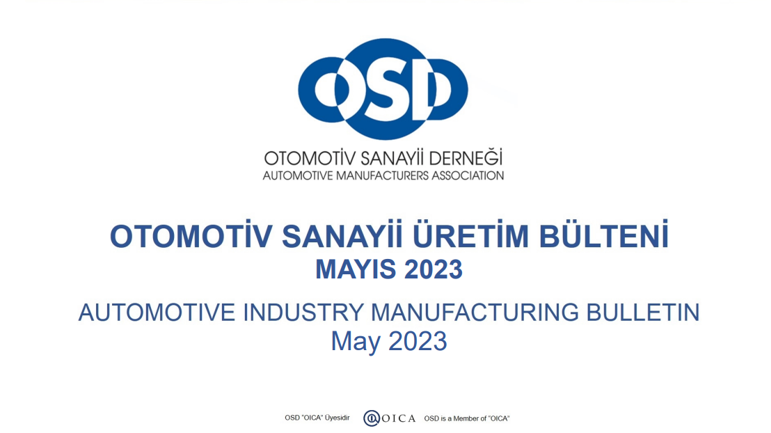 Otomotiv Sanayi Mayıs 2023 Sonuçları Açıklandı