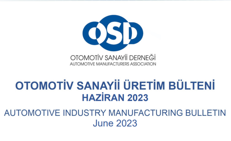 Otomotiv Sanayi Haziran 2023 Sonuçları Açıklandı