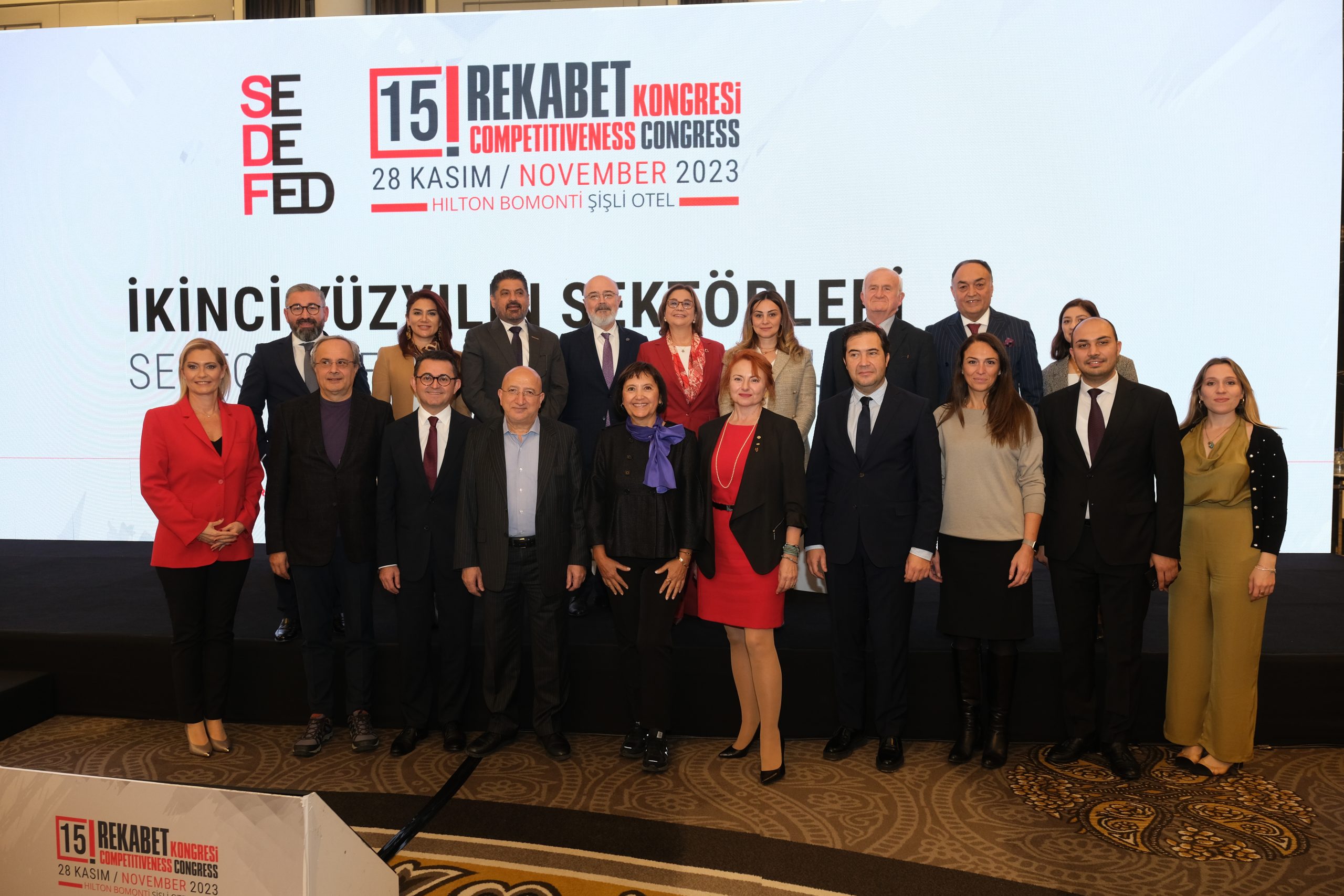 SEDEFED 15. Rekabet Kongresi Gerçekleştirildi