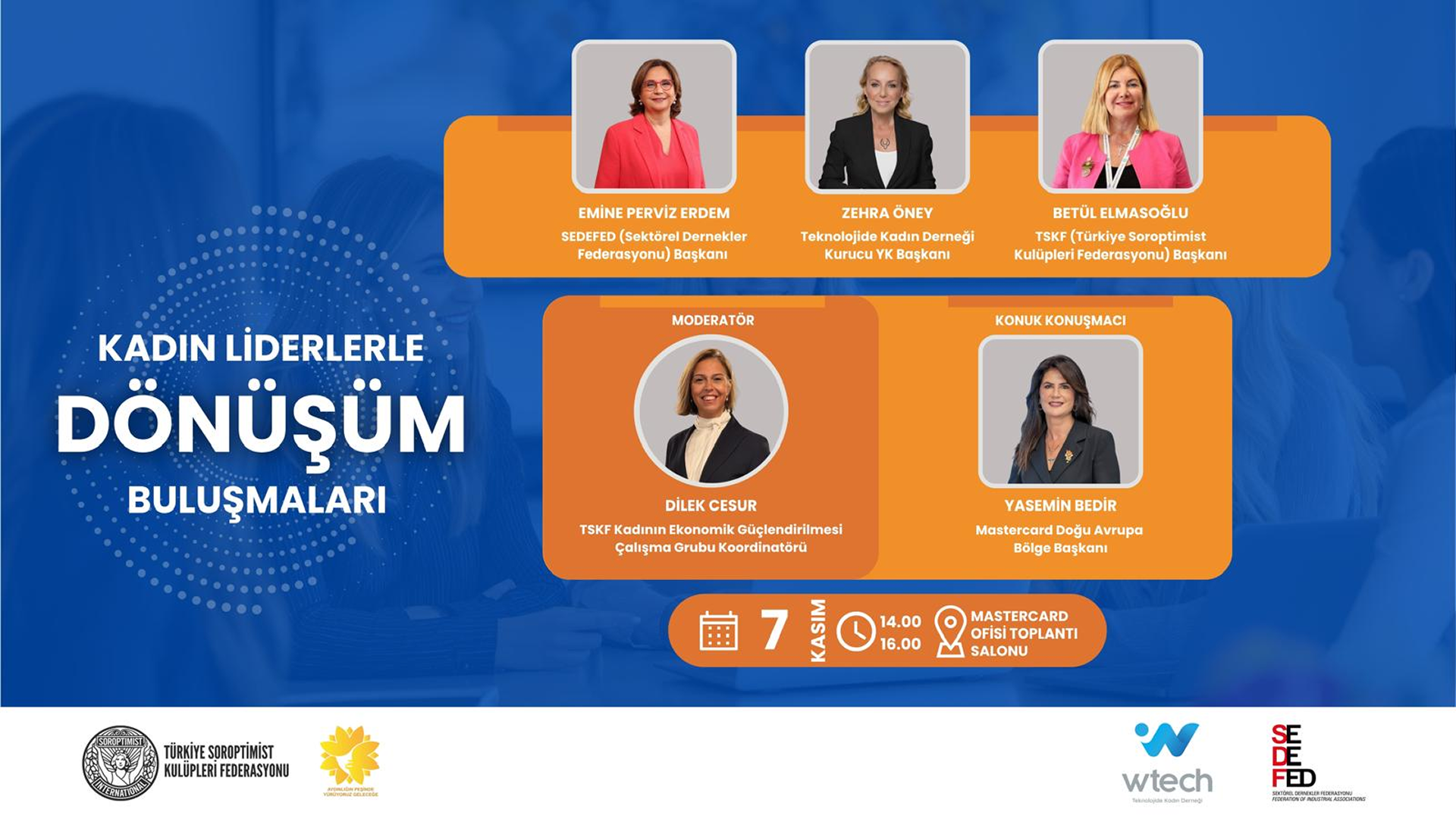 Kadın Liderlerle Dönüşüm Buluşmaları