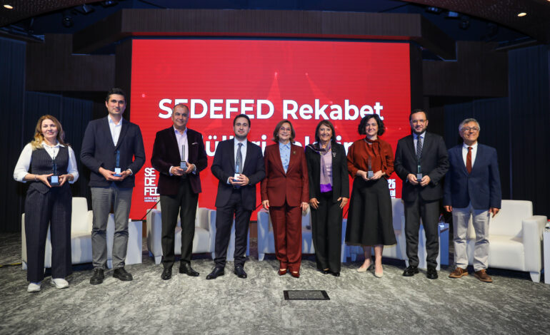 SEDEFED 2025 Rekabet Ödülleri Sahiplerini Buldu
